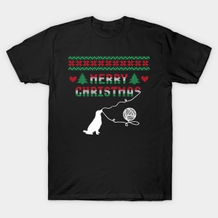 Golden Retriever Stitch Christmas Shirt T-Shirt